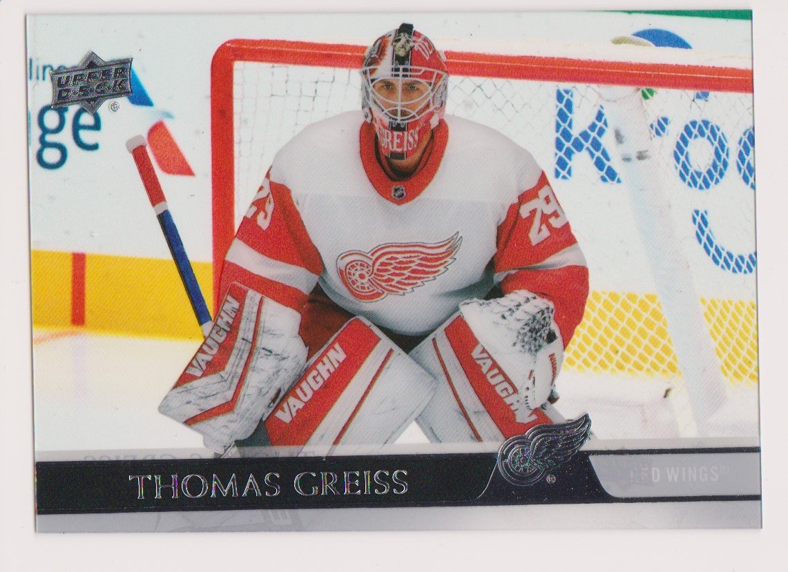 (image for) 2020-21 Upper Deck Clear Cut #544 Thomas Greiss